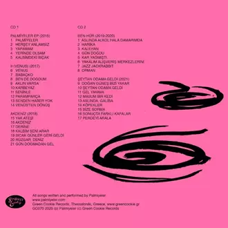 Palmiyeler - Complete Discography (2015-2021) 2xCD