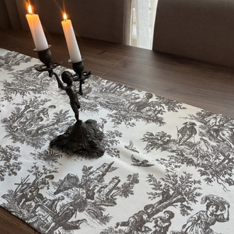 Toile Nature - Kahverengi Runner