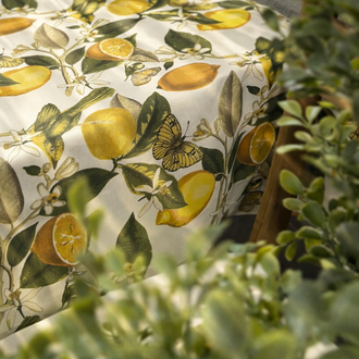 Amalfi Limon Bahçesi Masa Örtüsü