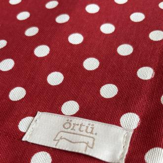Red Polka Love Runner