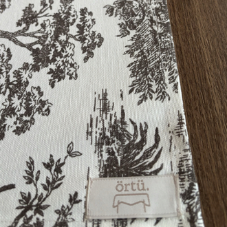 Toile Nature - Kahverengi Runner