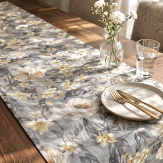 Grey Bloom Harmony Runner
