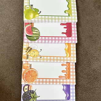 Reçel Temalı 6’lı Memopad Seti