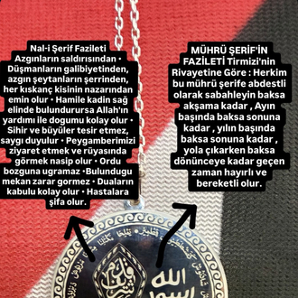 Gümüş Hakkani Kolye
