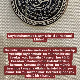 Gümüş Hakkani Kolye