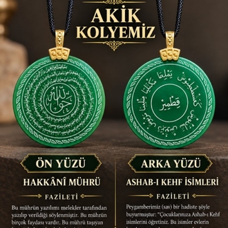Akik Kolye(Ashab-ı Kehf)