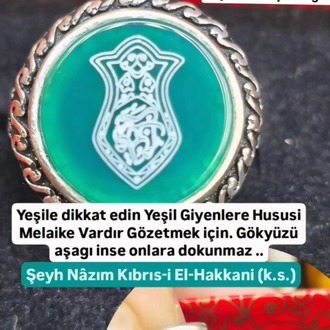 Bayan Gümüş Yüzük(Nal-ı Şerif)
