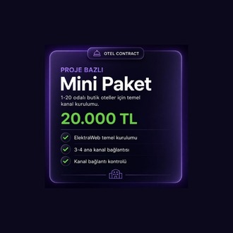 Mini Paket | Otel Kanal Kurulumu & Yönetimi