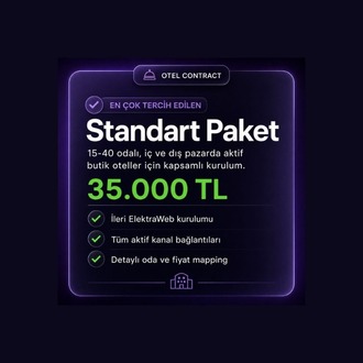 Standart Paket | Otel Kanal Kurulumu & Yönetimi
