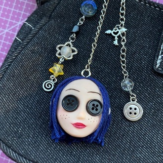 Coraline Charm