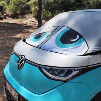 Volkswagen ID BUZZ Oto Cam Güneşliği Premium Isı Yalıtımlı ve %100 Karartmalı 