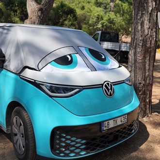 Volkswagen ID BUZZ Oto Cam Güneşliği Premium Isı Yalıtımlı ve %100 Karartmalı 