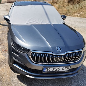 Skoda Kodiaq Premium Isı Yalıtımlı ve %100 Karartmalı Oto Cam Perdesi