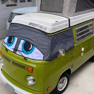 Volkswagen T2 Premium Isı Yalıtımlı ve %100 Karartmalı Oto Cam Perdesi