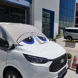 Volkswagen T7 Ford Custom Premium Isı Yalıtımlı ve %100 Karartmalı Oto Cam Güneşliği