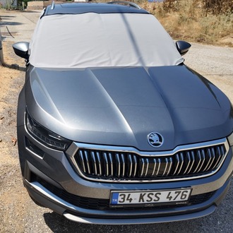 Skoda Kodiaq Premium Isı Yalıtımlı ve %100 Karartmalı Oto Cam Perdesi