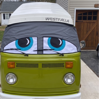 Volkswagen T2 Premium Isı Yalıtımlı ve %100 Karartmalı Oto Cam Perdesi