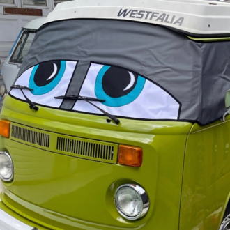 Volkswagen T2 Premium Isı Yalıtımlı ve %100 Karartmalı Oto Cam Perdesi