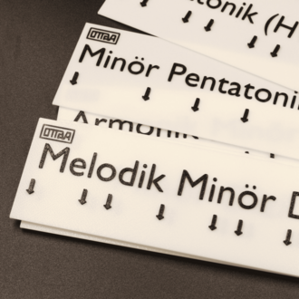Ottava Dizi Plakaları - İleri Seviye Dizi Plaka Seti (11'li)