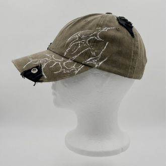 Custom Beige Tribal Cap 