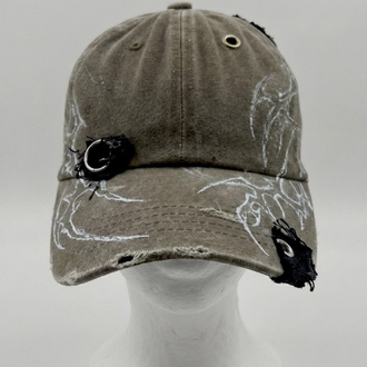 Custom Beige Tribal Cap 