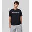 Champion Göğüs Logo T-Shirt - Siyah