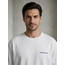 L. Benjamins Basic  T-Shirt - Beyaz-Mor