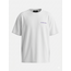 L. Benjamins Basic  T-Shirt - Beyaz-Mor