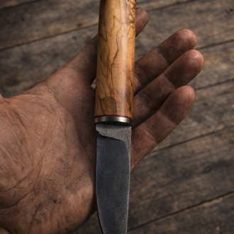 Zeytin İskandinav Pukko N690 Bushcraft Bıçağı