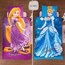 Rapunzel & Cindirella Nevresim Takımı %100 Pamuk