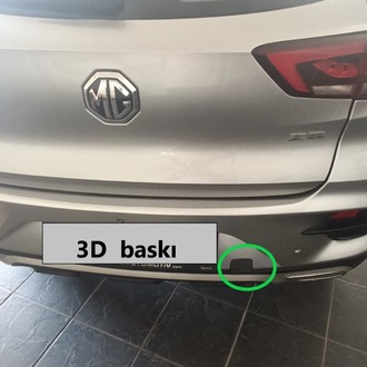 MG ZS model araç çeki demir kapağı