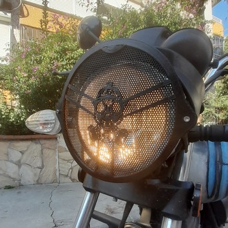 Motorsiklet Far Koruması