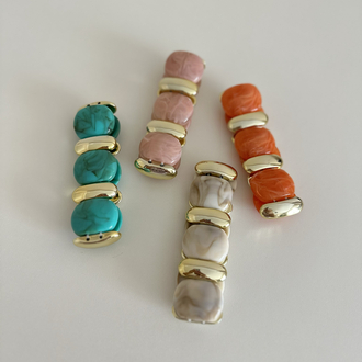 Pembe Taşlı Lastikli Bileklik
