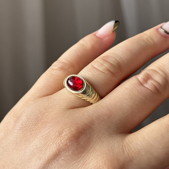 Sole Amor Yüzük | 14k Kaplama