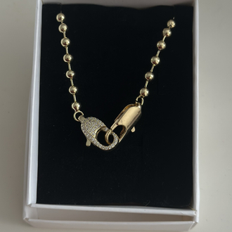 Kilit Gold Kolye