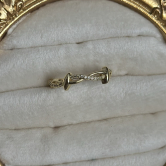 Düğüm Model Gold Yüzük