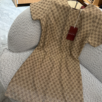 Gucci Taşlı Elbise