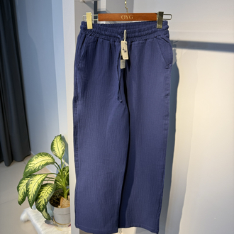 B. Clp Keten Pantolon | Lacivert 