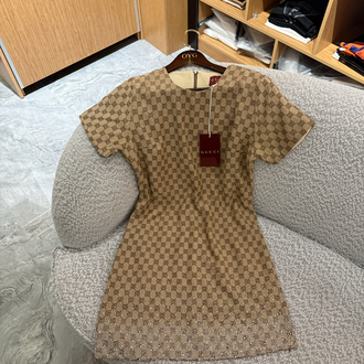 Gucci Taşlı Elbise