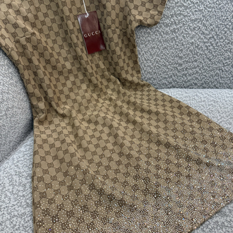 Gucci Taşlı Elbise