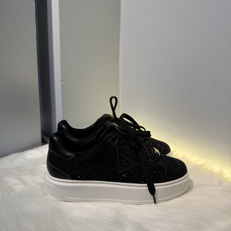 Guess Taşlı Ayakkabı | Siyah