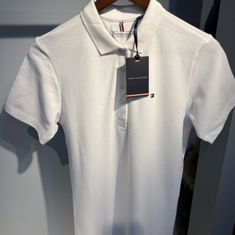 TH Polo Yaka Elbise | Beyaz