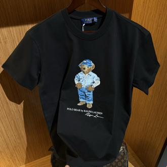 RL Bear Premium T-Shirt | Siyah