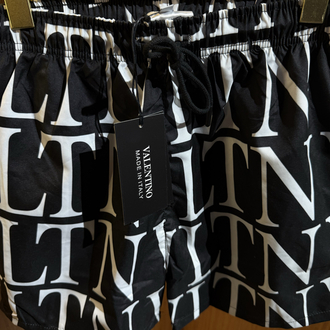 Vltn Premium Deniz Şortu | Siyah