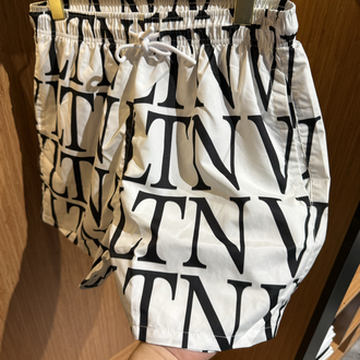Vltn Premium Deniz Şortu | Beyaz