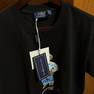 RL Bear Premium T-Shirt | Siyah
