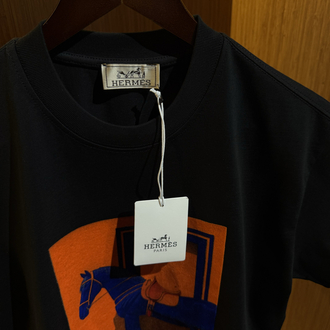 Hermes Premium T-Shirt | Siyah