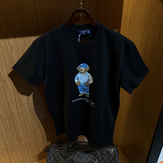 RL Bear Premium T-Shirt | Siyah