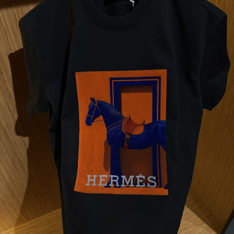 Hermes Premium T-Shirt | Siyah