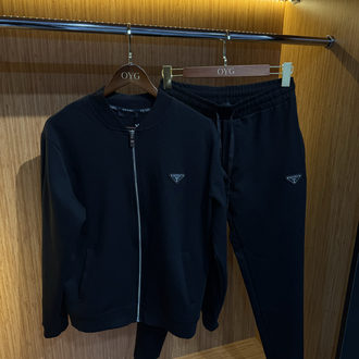 Prada Premium Eşofman Takımı | Siyah